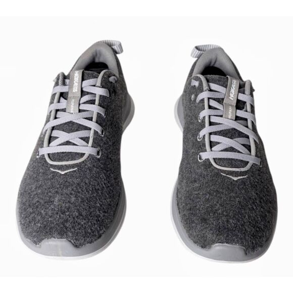 HOKA ONE ONE Hupana Flow Wool Running Shoes Size 7 - Picture 4 of 12